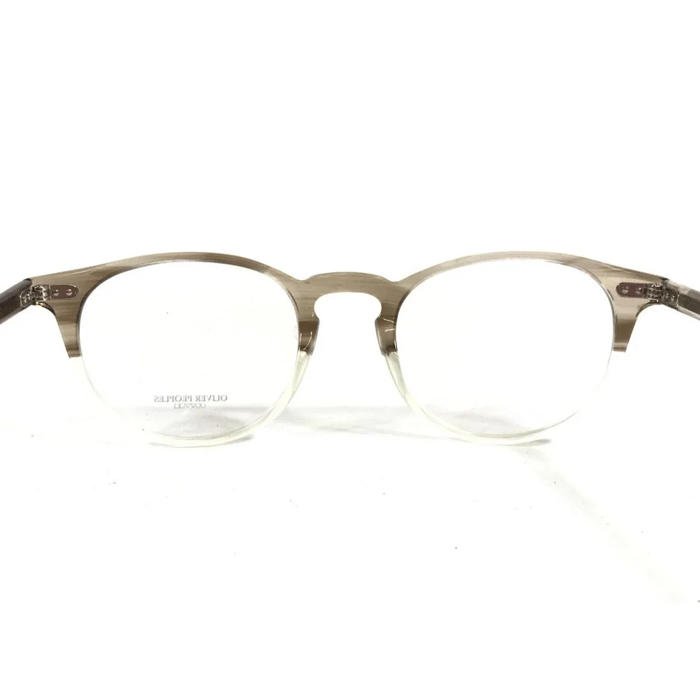 Oliver Peoples Eyeglasses Frames OV5004 1647 Riley R Military VSB 47-20-145 - Picture 8 of 12
